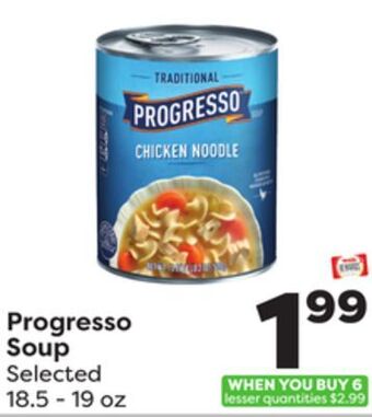 Weis Markets Progresso soup offer