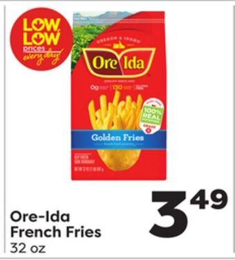 Weis Markets Ore-ida french fries offer