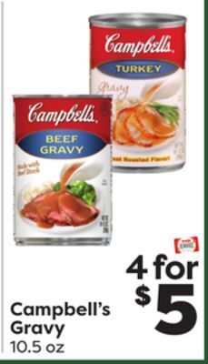 Weis Markets Campbell's gravy offer