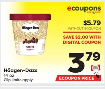 Weis Markets Häagen-dazs offer