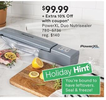 JC Penney Powerxl duo nutrisealer offer