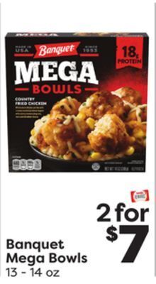 Weis Markets Banquet mega bowls offer