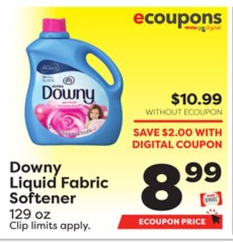 Weis Markets Downy liquid fabric softener offer