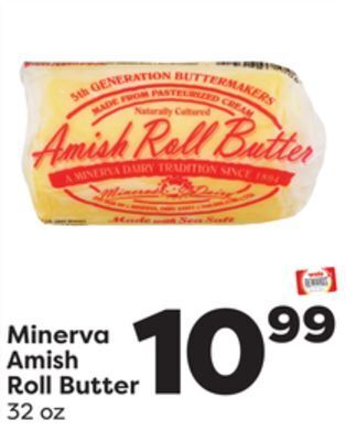 Weis Markets Minerva amish roll butter offer
