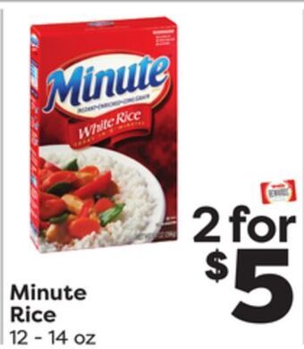 Weis Markets Minute rice offer