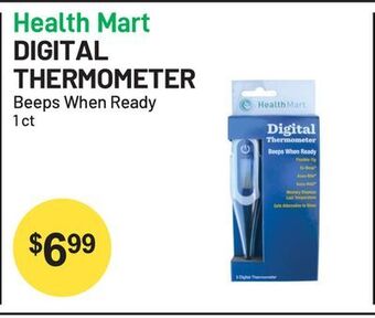 Health Mart Health mart digital thermometer offer