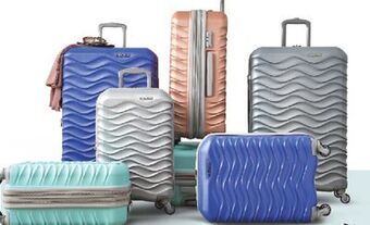 JC Penney American tourister nxt 21" hardside luggage offer