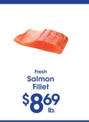 Price Rite Fresh salmon fillet offer