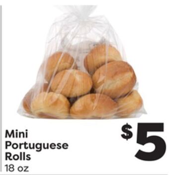 Weis Markets Mini portuguese rolls offer