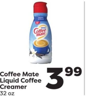Weis Markets Nestle coffee mate liquid coffee creamer offer