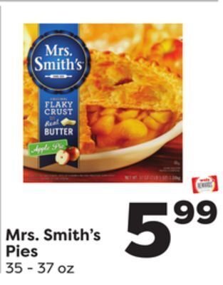 Weis Markets Mrs. smith's pies offer