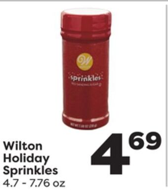 Weis Markets Wilton holiday sprinkles offer