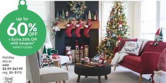 JC Penney Holiday decor offer
