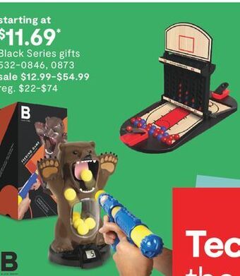 JC Penney Black series gifts offer