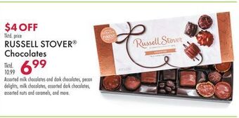 Boscov's Russell stover® chocolates offer