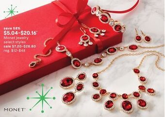 JC Penney Monet jewelry offer