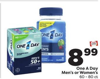 Weis Markets One a day men's or women's offer