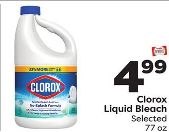 Weis Markets Clorox liquid bleach offer