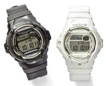 JC Penney Casio baby-g black or white strap offer