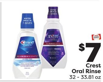 Weis Markets Crest oral rinse offer