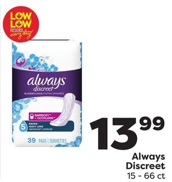 Weis Markets Always discreet offer