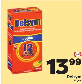 Weis Markets Delsym offer