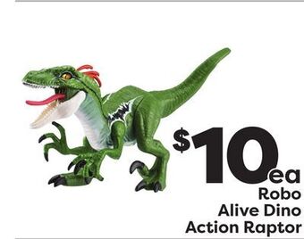 Weis Markets Robo alive dino action raptor offer