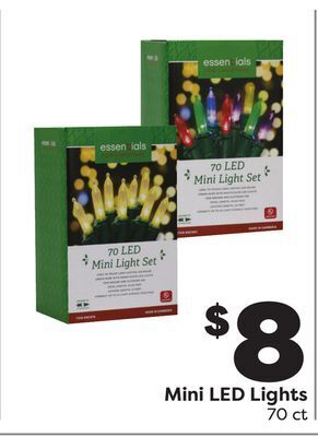 Weis Markets Mini led lights offer