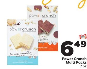 Weis Markets Power crunch multi packs offer