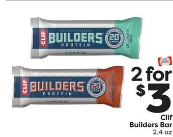 Weis Markets Clif builders bar offer