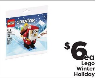 Weis Markets Lego winter holiday offer