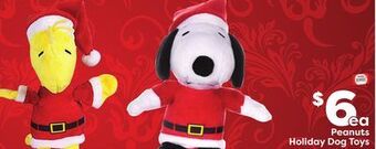 Weis Markets Peanuts holiday dog toys offer