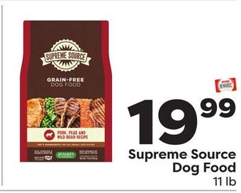 Weis Markets Supreme source dog food offer