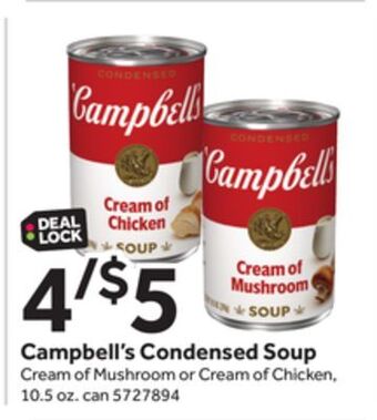 Stop&Shop Campbell's condensed soup offer