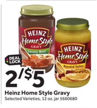 Stop&Shop Heinz home style gravy offer