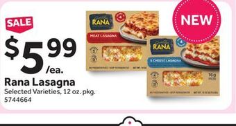 Stop&Shop Rana lasagna offer
