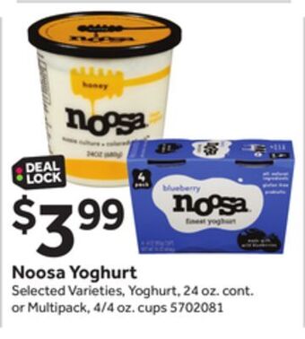 Stop&Shop Noosa yoghurt offer