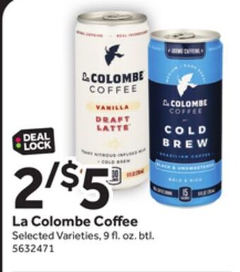 Stop&Shop La colombe coffee offer