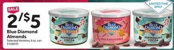 Stop&Shop Blue diamond almonds offer