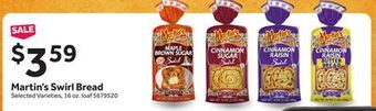 Stop&Shop Martin's swirl bread offer