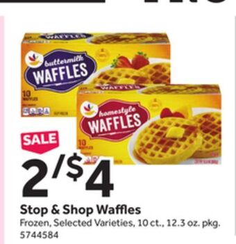 Stop&Shop Stop & shop waffles offer
