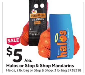 Stop&Shop Halos or stop & shop mandarins offer