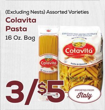 DeCicco & Sons Colavita pasta offer