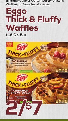 DeCicco & Sons Eggo thick & fluffy waffles offer