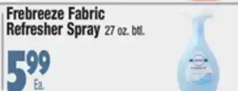 Frebreeze fabric refresher spray