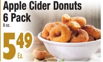 King Kullen Apple cider donuts 6 pack offer