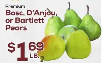 DeCicco & Sons Bosc, d'anjou, or bartlett pears offer