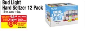 King Kullen Bud light hard seltzer 12 pack offer