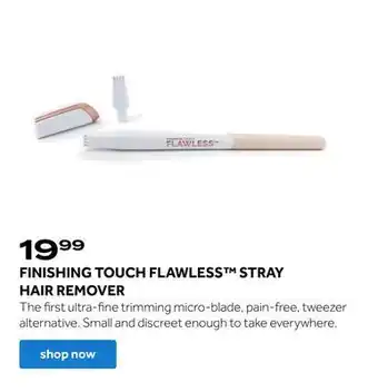 Bed Bath & Beyond Finishing touch flawless™ stray hair remover offer