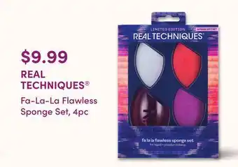 Harmon Face Values Real techniques® fa-la-la flawless sponge set offer